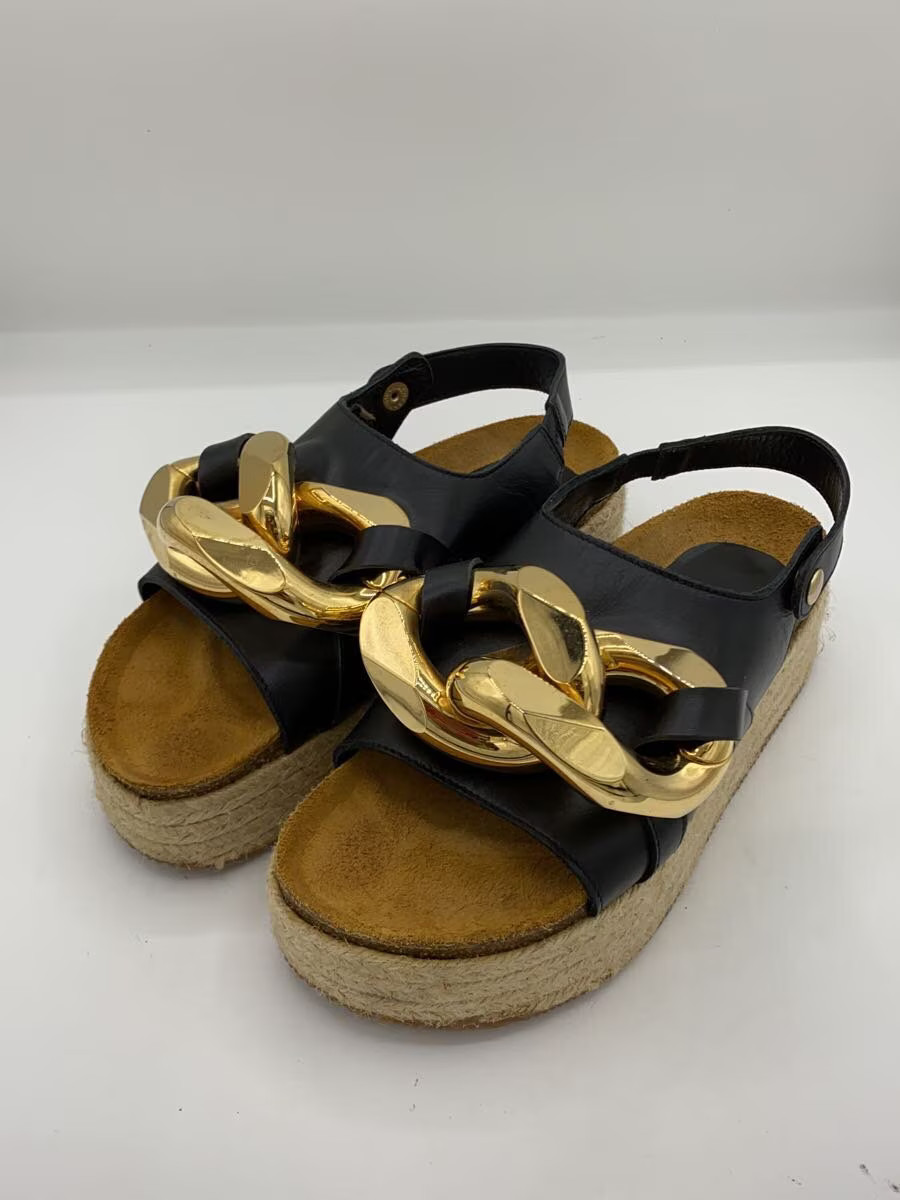 Jw Anderson(J.W.Anderson) Sandals 38 Blk Anw38006A Iiz16