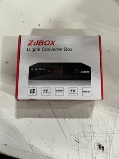 ZJBOX Digital Converter Box 1080p MPEG4 USB Media Player TV Guide Recording