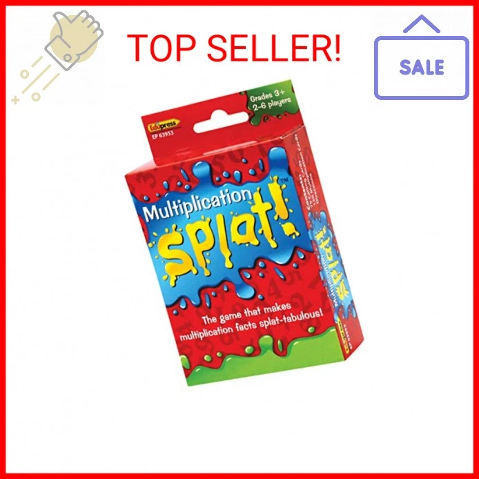 Teacher Created Resources Edupress EP63953 Math Splat Game: Multiplication - Image 2 of 2
