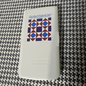Quilters FabriCalc 8400 Quilt Design Fabric Estimating Calculator