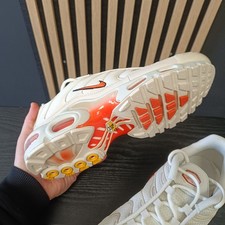 Nike Air Max Plus TN Phantom Safety Orange Trainers Mens Size 8 (UK) RRP £175