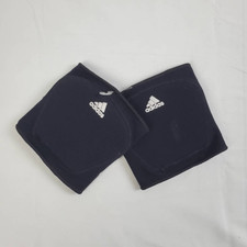 Adidas Black Volleyball Knee Pads Adult Size Small Elastic Padding
