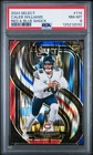 2024 PANINI SELECT RED & BLUE SHOCK #114 CALEB WILLIAMS ROOKIE RC PSA 8