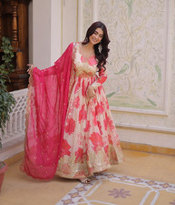 Anarkali Gown Indian Dress Salwar Kameez Ready made Party Wedding Bollywood