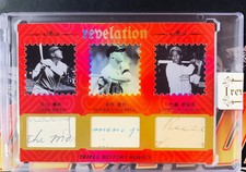 2025 Eternal Babe Ruth Mickey Mantle Jackie Robinson 18/25 Red Patch PZ05