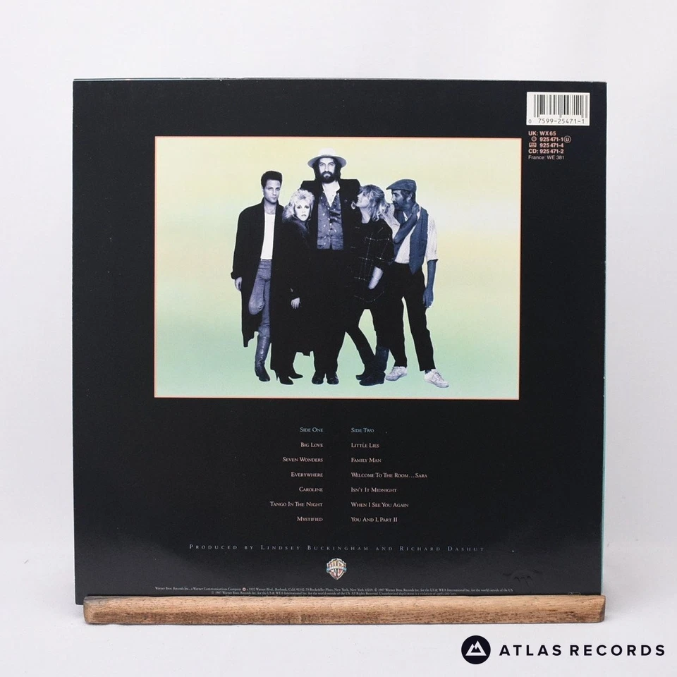 Fleetwood Mac Tango In The Night Repress LP Album Vinyl Record WX 65 - EX/EX - Image 3 of 4