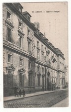 Old postcard 80 - AMIENS: STENGEL BARRACKS (SUM) WRITTEN ON 4 OCTOBLE 1916 - MILITARIA