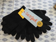 New Cat and Jack 3-Pack One Size Fits Most Kid's Stretch Gloves W/Tech Touch