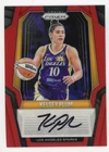 2025 PANINI PRIZM WNBA #SG-KP KELSEY PLUM /99 RED PRIZM AUTO LA SPARKS