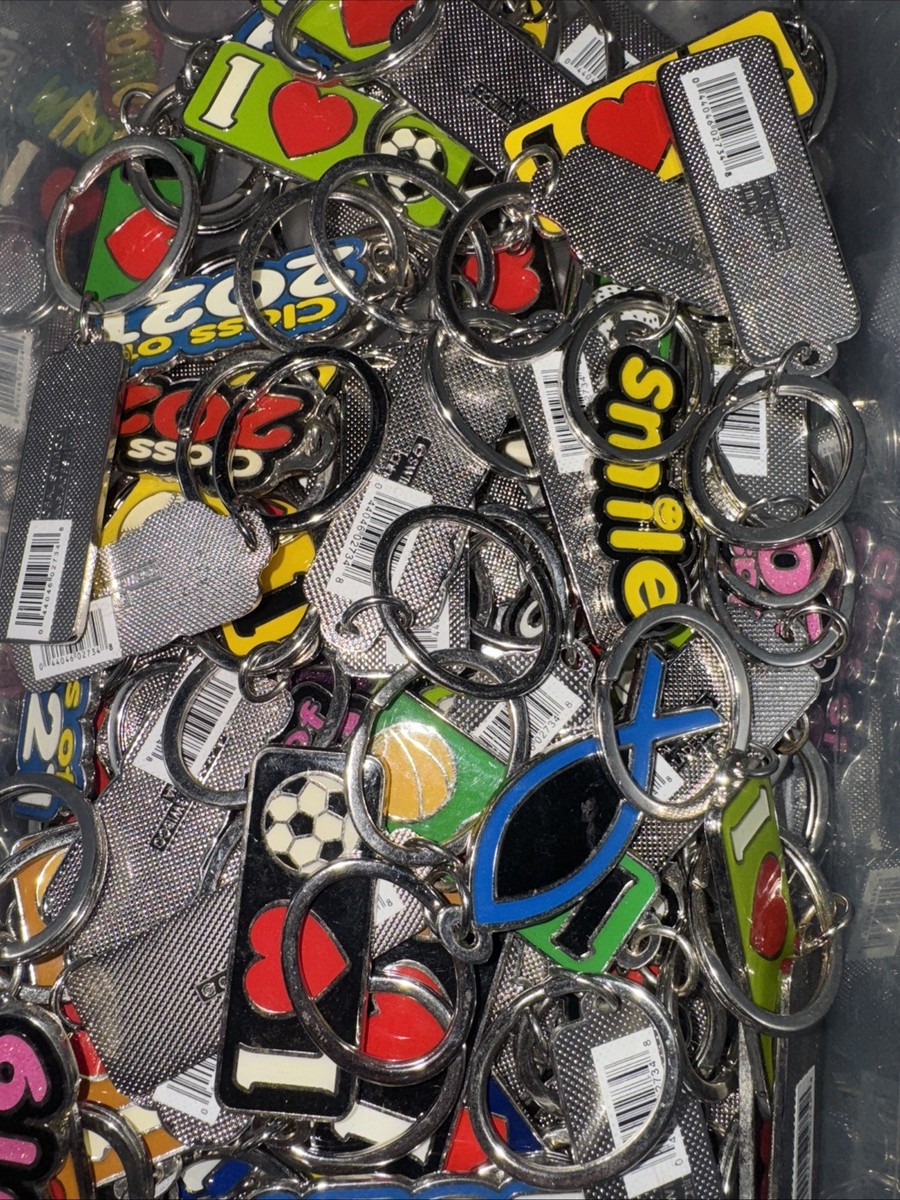 Names - K, L, M, N, P, R, S, T, W, Z - Metal Keychain with