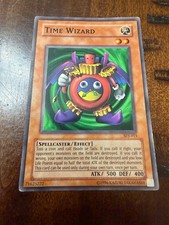 Time Wizard SDJ-015 Rare Yugioh Dark Legends