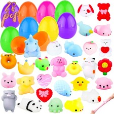 28PCS Easter Eggs  28PCS, 24pcs  Mochi Squishy