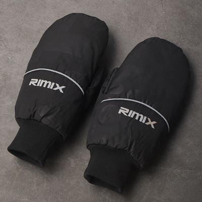 Winter Ski Mittens Waterproof Non-Slip Thickened Warm Gloves for Hiking Cycling