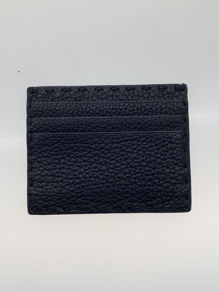 FENDI Leather Card Case Black Men's thumbnail 2