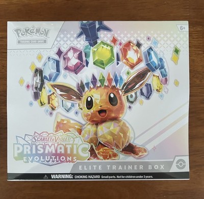 POKEMON - S&V PRISMATIC EVOLUTIONS ETB ELITE TRAINER BOX - NEU & SEALED