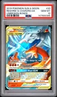 PSA 10 RESHIRAM & CHARIZARD GX 20/214 UNBROKEN BONDS POKEMON  Gem Mint Tag Team
