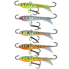 Ice Fishing Jig Rap Jigging Hooks Lead Sinking Vertical Winter Fishing Lures