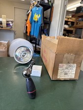 Vintage Unity 94013 325-380 Right Chrome Halogen Post Mount Spotlight Nos