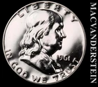 1961-P Franklin Half Dollar Proof — photo from another recent sale