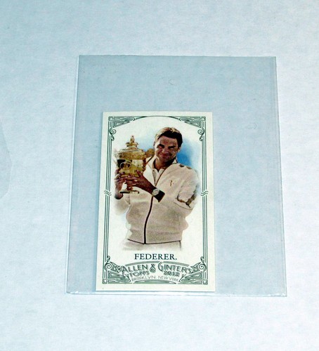 Roger Federer [Mini A & G Back] #157 2012 Topps Allen & Ginter card