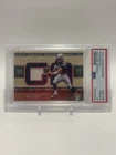 Tom Brady 2002 Fleer Genuine Article Authentic Game-Worn Jersey #GA-TB Psa 8