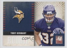 2010 Donruss Elite Team Logo 982/999 Toby Gerhart #35 0a7