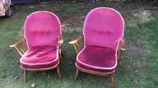 Ercol Armchairs Original Condition Mid Century, Retro Vintage..