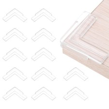 12Pcs Corner Protectors Table Corner Protectors Star-shaped Clear