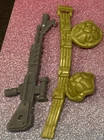 Vintage 1989 TMNT Rocksteady Belt and Gun Teenage Mutant Ninja Turtles
