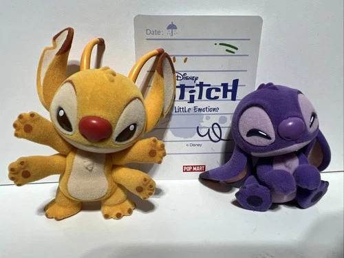 Disney Pop Mart Stitch Little Emotions Act Spoiled AND Grumpy