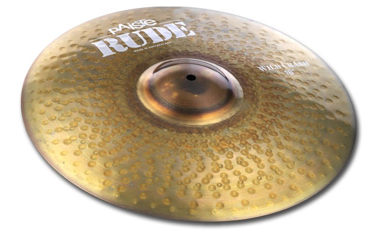 Paiste 18"" Rude Wild Crash Cymbal PRUDWCR18