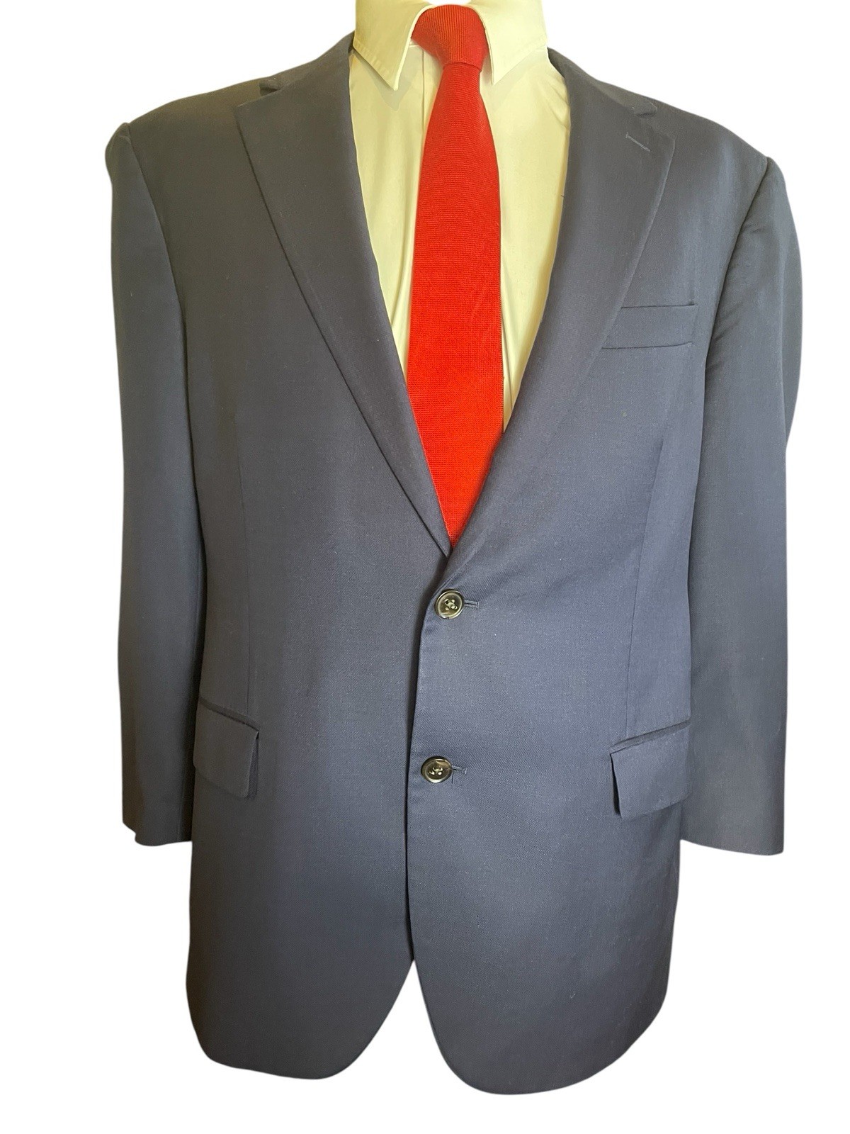 PETER MILLAR, CURRENT STYLE, SOLID DARK BLUE WOOL… - image 2