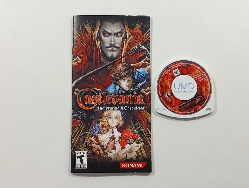 CASTLEVANIA THE DRACULA X CHRONICLES SONY PLAYSTATION PORTABLE (PSP) USA OCCASIO - Photo 4/4