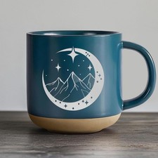 Tazza da caffè Fantasy Night Court 12 oz, regalo amante del libro inciso