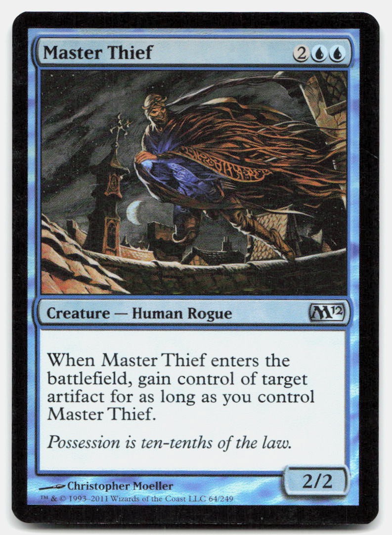 Master Thief 64 Uncommon Magic 2012 (M12) Magic: The Gathering Foil LP