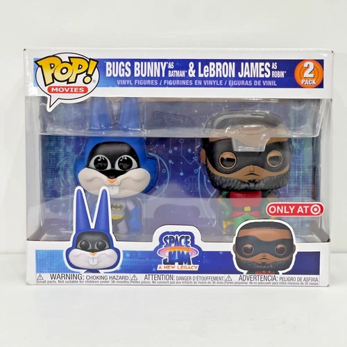Funko Pop! Bugs Bunny As Batman And Lebron James As Robin 2-Pack Target Excl.