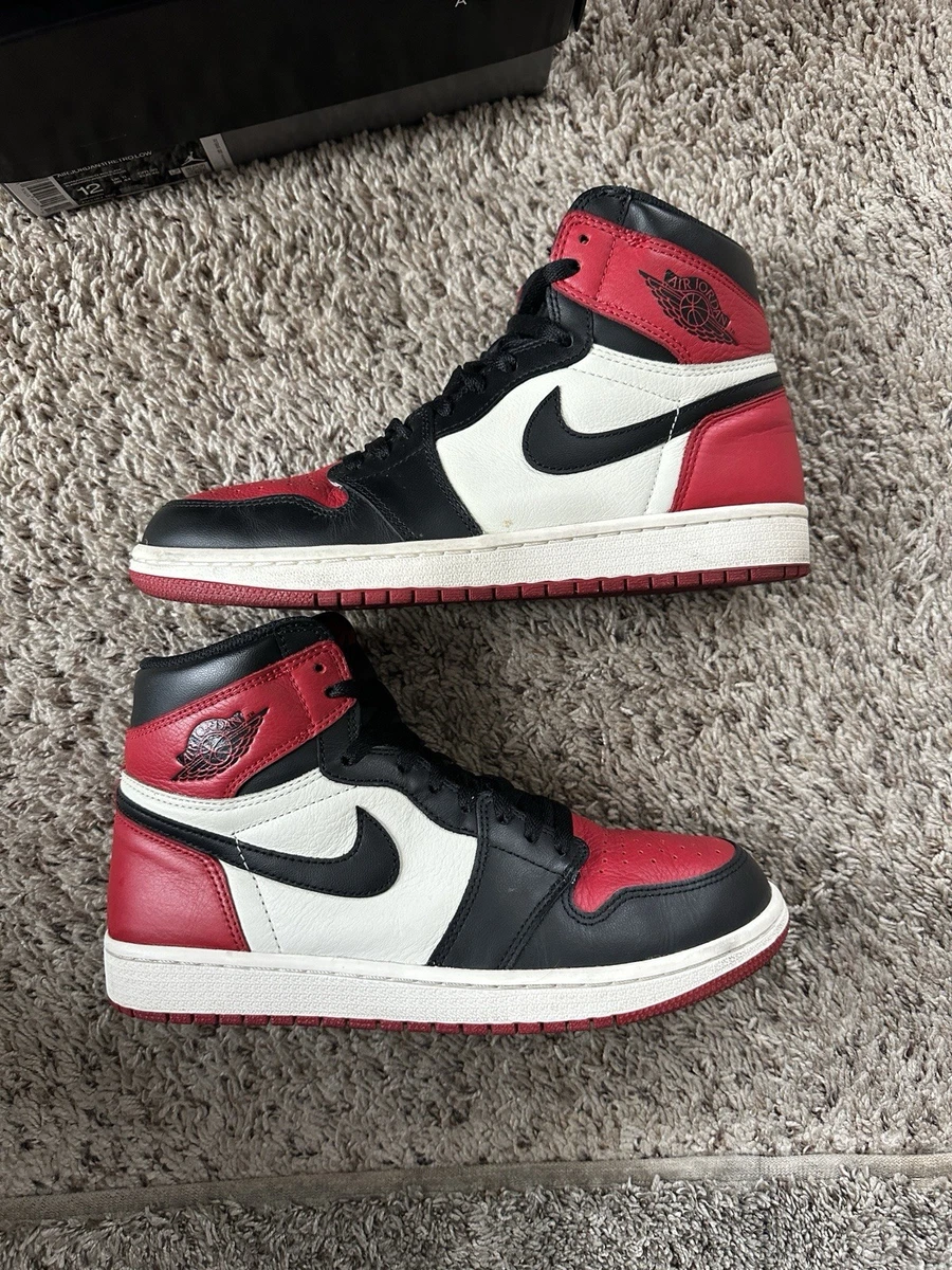 シューズ Air Jordan 1 Retro High OG \"Bred Toe\" Air Jordan 1 Retro High OG Bred Toe Sapatilhas Masculinas