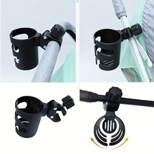 1PCS Rotatable Bottle Cup Holder With Safety Clip fits Gym Travel Outdoor Sports