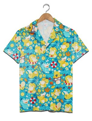 Psyduck Aloha Hawaiian Shirt Anime Hawaiian Shirt Pokemon Gifts