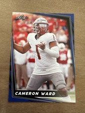 2024 Leaf - Cameron Cam Ward #14 Blue (RC)