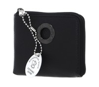 Mandarina Duck Mellow Leather Wallet GeldböRse Nero Schwarz Neu
