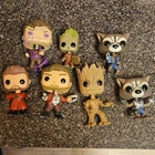 Funko Pop! Guardians of the Galaxy Vinyl Figures Lot Groot Rocket Star-Lord Drax