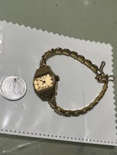 Orologio da donna Orient Ultra Mini carica manuale quadrante oro placcato oro...
