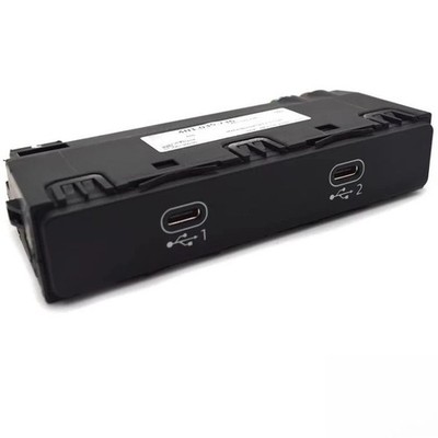 Center Console Type-C Double Sockets Charging Port Fit For Audi Q7 SQ7 2020-2024