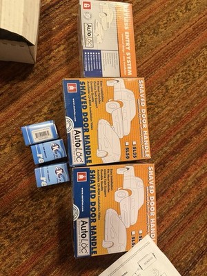  AutoLoc 35lbs Remote Shaved Door Kit w remotes 2 door poppers AUTSVPRO34 DP2500