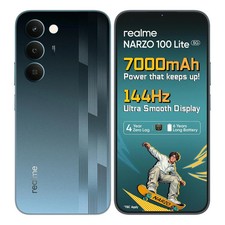 realme narzo 100 Lite 5G (6GB+128GB , BLACK ) Dimensity 6300 Global Version