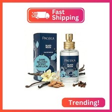 Pacifica Silver Moon Perfume 1oz Long-Lasting Warm Vanilla Almond Clean Frag
