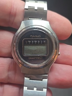 Vintage CASIO Casiotron R-11 Digital Watch 1970s Vintage Original Japan