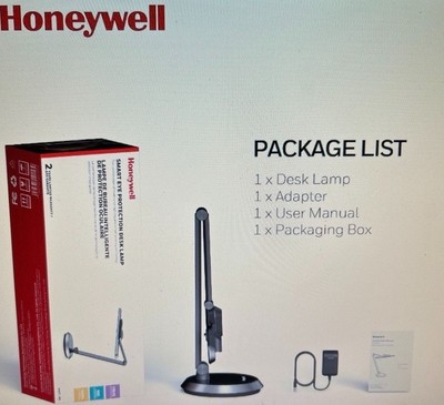 Honeywell LED Desk Lamp Home Office - H9 Sunturalux  Eye Caring Desk Light, 18W