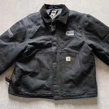 Carhartt Arctic Quilt Jacket Men XL Black J00...